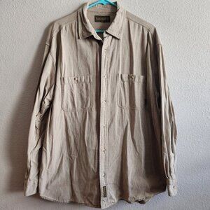 Timberland Shirt Mens Extra Large Button Up Long Sleeve Rugged Outdoor Workwear